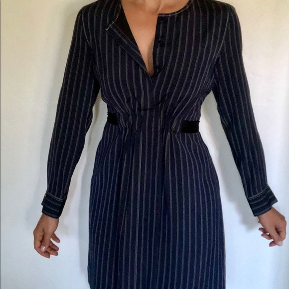 club monaco striped dress